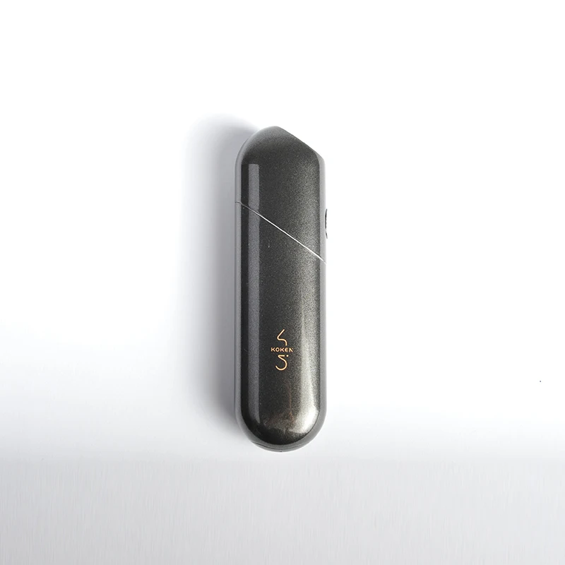 Koken портативная электронная сигарета 2600 мАч батарея с для IQOS совместимые дымовые бомбы Pin-style нагревательное устройство Vape Kit - Цвет: Shining Black