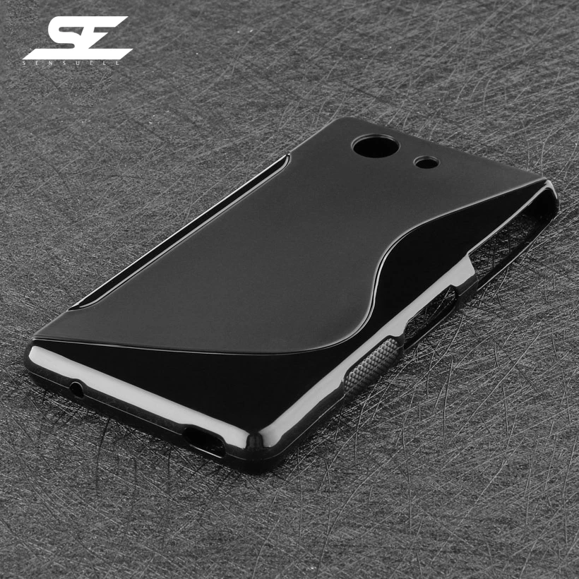 

Deyonta Flexible S Line Soft Silicone Case For Sony Xperia Z3 Compact Z3 Mini Z3C D5803 M55W 4.6 inch Cover Rubber