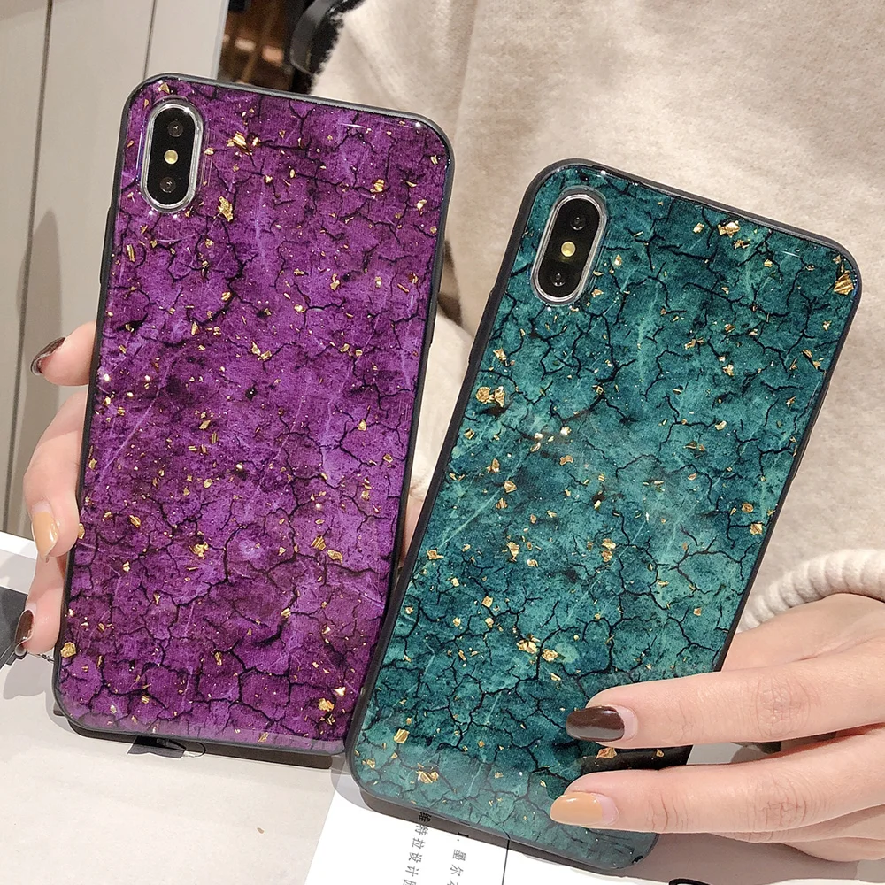 Case For Huawei Mate 20 Pro 20X P30 Lite 10 9 Soft Silicone Cover Fashion Glitter Marble Shell |