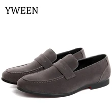 YWEEN/мужская повседневная обувь больших размеров; лоферы; Новинка; дышащие легкие модные мужские туфли на плоской подошве без застежки