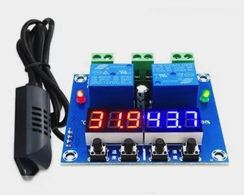 

Free Shipping!!! Temperature and humidity control module / digital display dual output automatic temperature control board