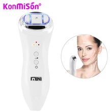 KONMISON мини Hifu сфокусированный ультразвук биполярный RF лицо шеи лифтинг Красота Массажер для удаление морщин Подтяжка радиочастотный