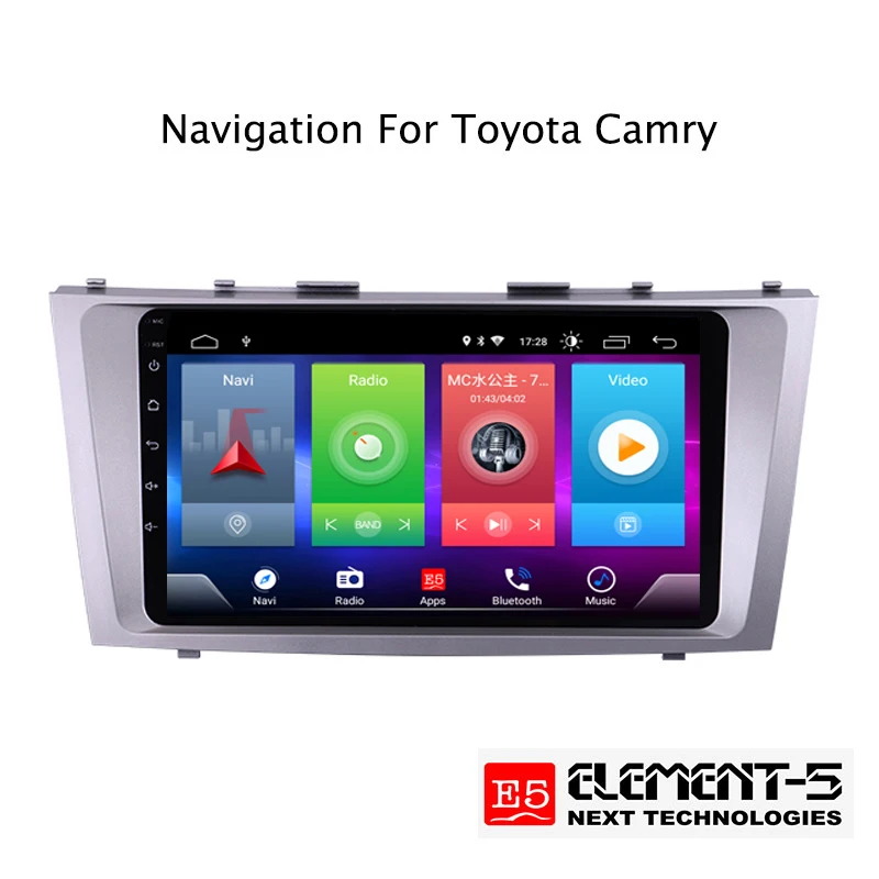 Top Car Android 8.1 Multimedia Player for TOYOTA Camry 2006-2011 GPS Navigation Device USB bluetooth steering wheel control support 0