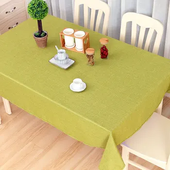 

Hot Sale Multi-size Europe Style Cotton And Linen Edge Dustproof Covers For Table Home Party Tablecloths High Quality BOJ02