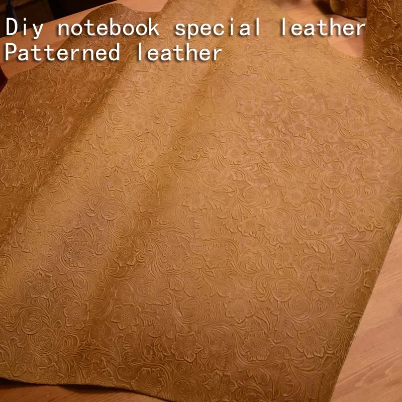 

Notebook leather retro handmade diy book production leather pure head layer cowhide material leather fabric custom