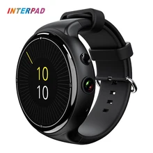 Interpad High Tech Android 5.1 OS Smart Watch i4 Air GPS Wifi 3G Phone Clock Smartwatch 16GB ROM 2GB RAM Support App Download