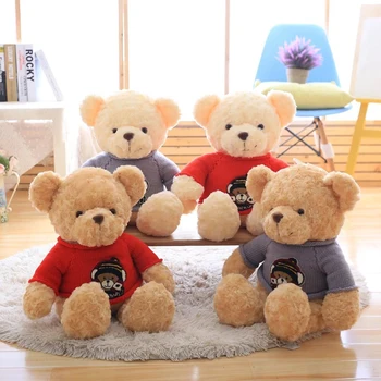 

Creative Sweater Bear Suffed Plush Toy, Cute Teddy Bear Doll, Large Teddy Bear Plush Toy, Kid Toy, 60cm, 90cm