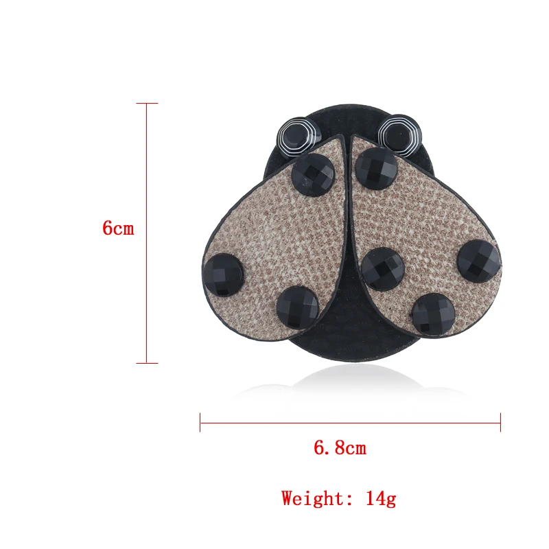 Горячая Распродажа! акриловая брошь в виде животных, винтажная кожаная брошь в виде бабочки, броши для женщин, броши, торговля, модное ювелирное изделие ручной работы