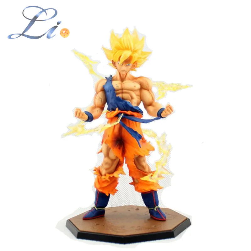 Бесплатная доставка 6.8 &quot 17 см дракон г супер саян Goku сын Gokou штучной упаковке пвх