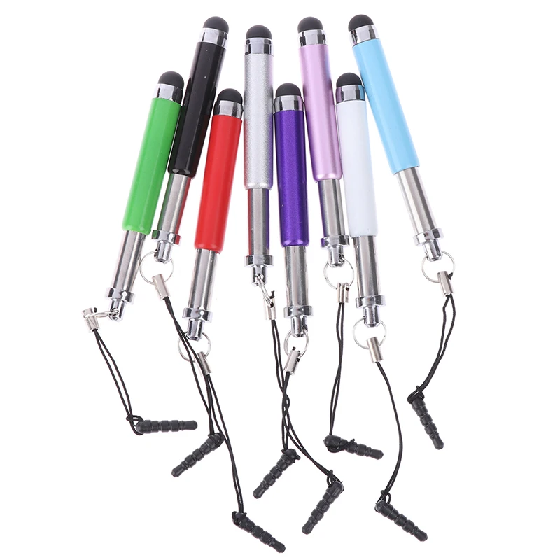 1pc 7.5 Cm Retractable Capacitive Stylus Touch Screen Teblet Pen For Tablet PC Mobile Phone