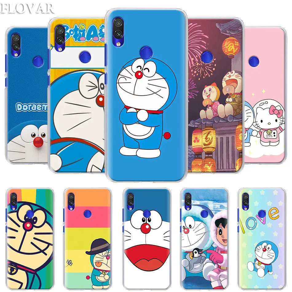 

Doraemon Phone Case for Xiaomi Redmi 7 5 6 Pro Note 7 Pro 5 5A 6 Mi A1 A2 8 Lite 9 Case Coque