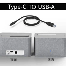 Goldendik 1-Bay Sata Ddd док-станция 3,5 дюймов 2,5 Usb-A 3,0 с одним отсеком Hdd Ssd клон дупликаторная док-станция Sata хранения