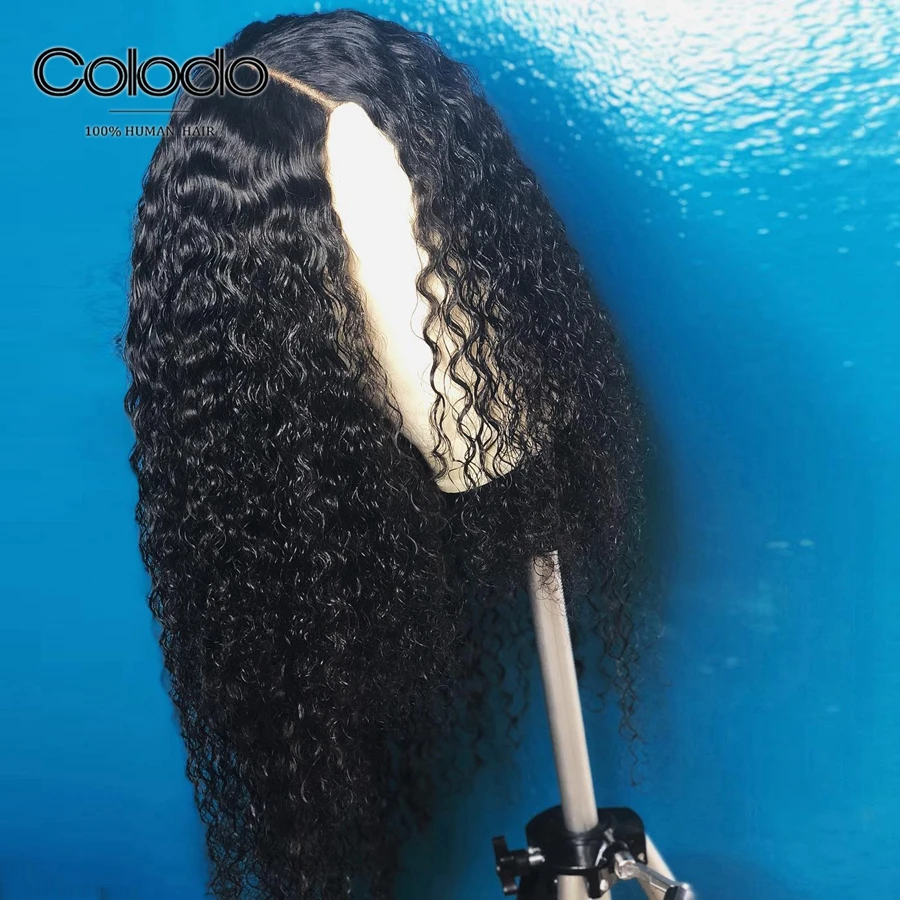 Цветной коричневый Омбре кудрявые человеческие волосы парик предварительно выщипанный блонд парик на кружеве бразильские волосы remy 613 фронтальные парики для черных женщин