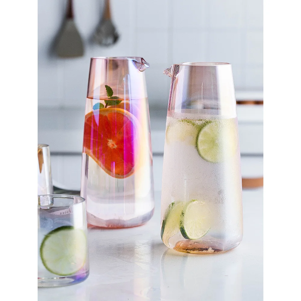 

cold water bottle home use breakfast drinkware lemon juicy ins popular bottles 1000ml large capacity 1L high quality glasses