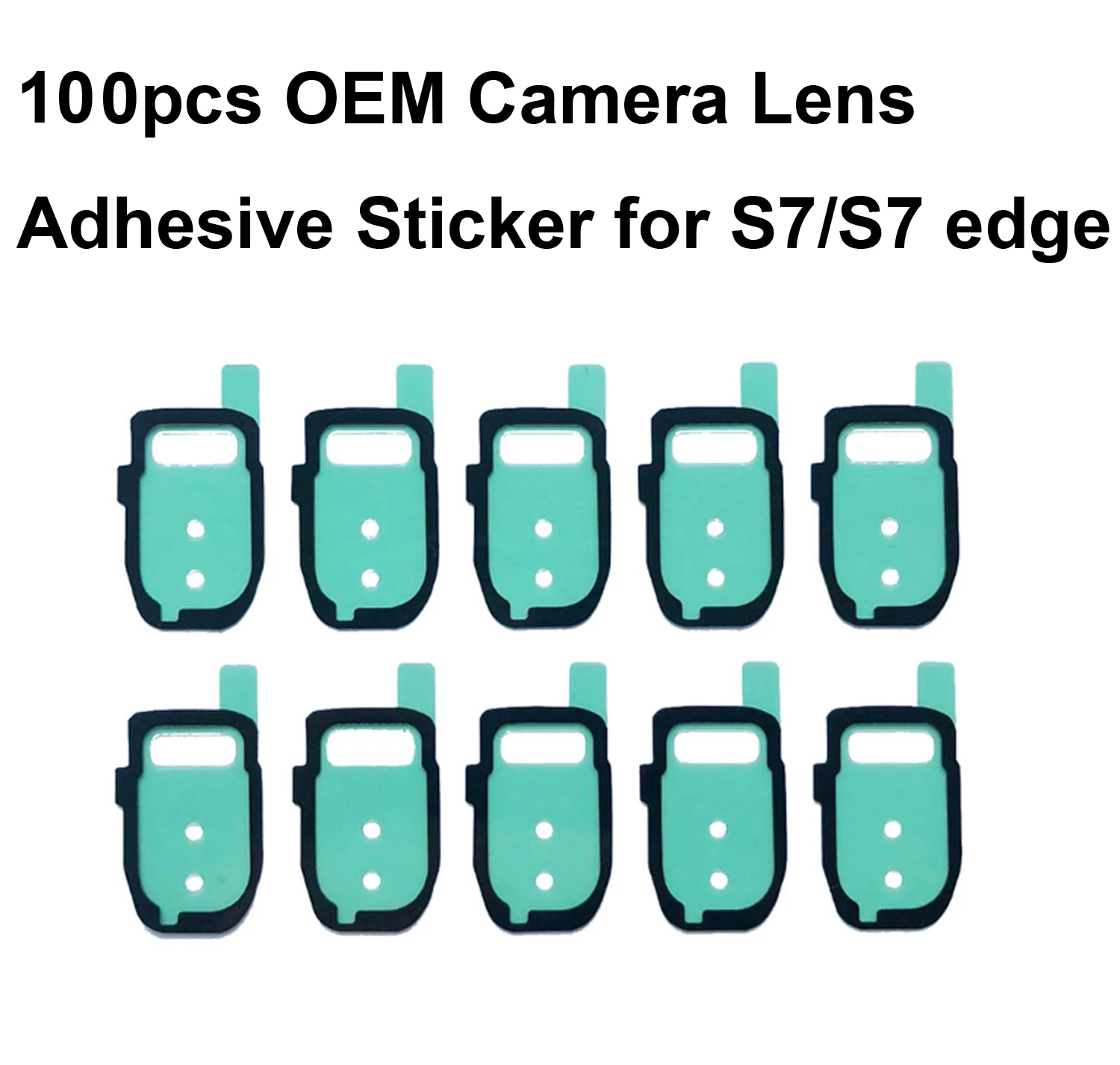 

100pcs OEM Camera Lens Cover Adhesive Sticker Adhesive Sticker for Samsung Galaxy S7 G930 / S7 Edge G935