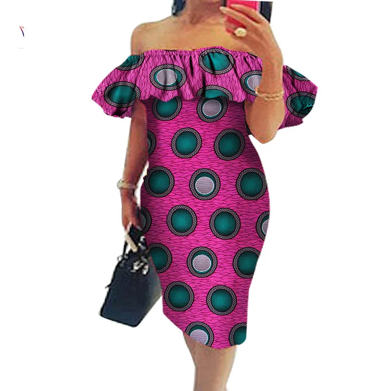 New-Africa-Dresses-for-Women-Dashiki-Off-the-Shoulder-African-Dress-Bazin-Plus-Size-Traditional-African(14)