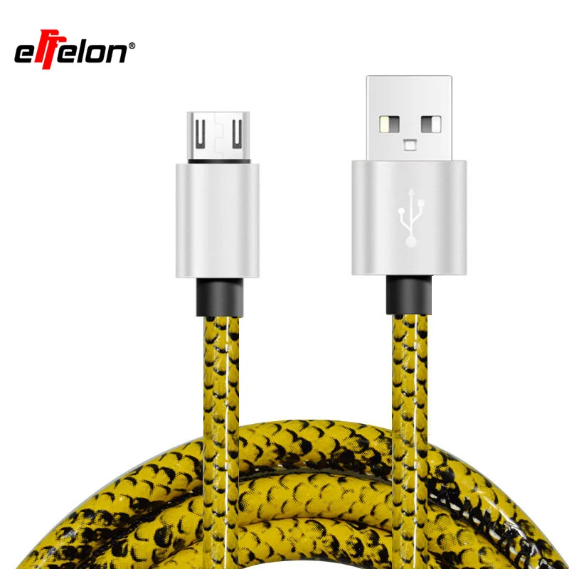 Effelon Micro USB Cable 5V 2A Micro USB 2.0 Charging Data Cable Length