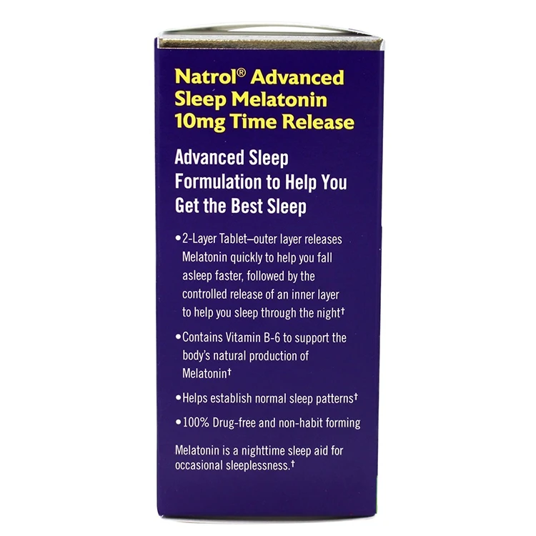 Natrol Melatonin 10 мг 60 шт