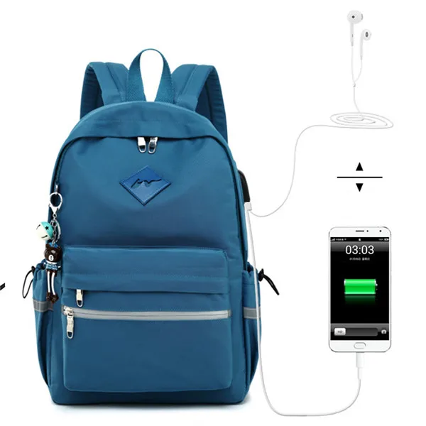 Us 19 67 37 Off Waterproof Bookbag Backpack Women Headphone And Charging Interface High School Student Backpacks Bag For Agers S In Us 19 67 37 Off Waterproof Bookbag Backpack Women Headphone And Charging Interface High School Student Backpacks Bag For Agers S In