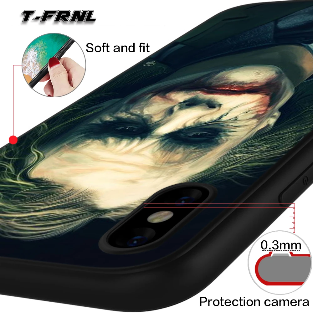 For coque iPhone 6S case Joker for iPhone X case 2018 new arrivals for fundas iPhone XR case 5 5S SE 6 7 8 Plus XS Max case