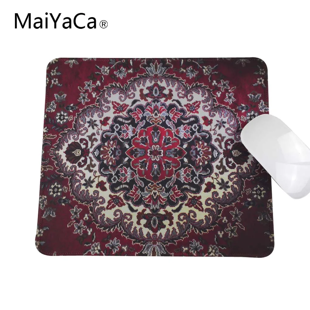

Professional Custom Products Sell Like Hot Cakes Personality Persian Carpet Wheel Mouse Pad 180*220mm 200*250mm or 250*290mm