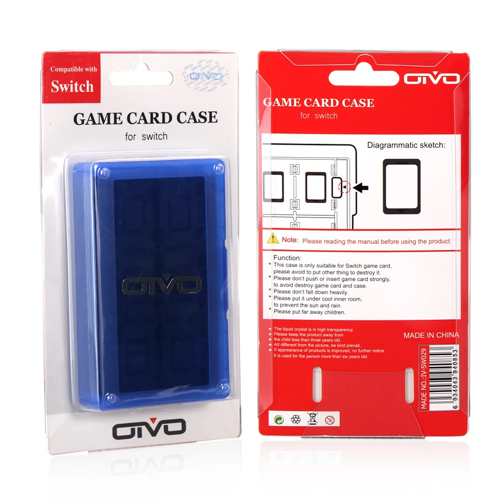 OIVO, 24 В 1, портативный чехол для игровых карт, чехол для пульта, NS NX, игровая карта для переключателя, АБС ударопрочный жесткий корпус, коробка для хранения