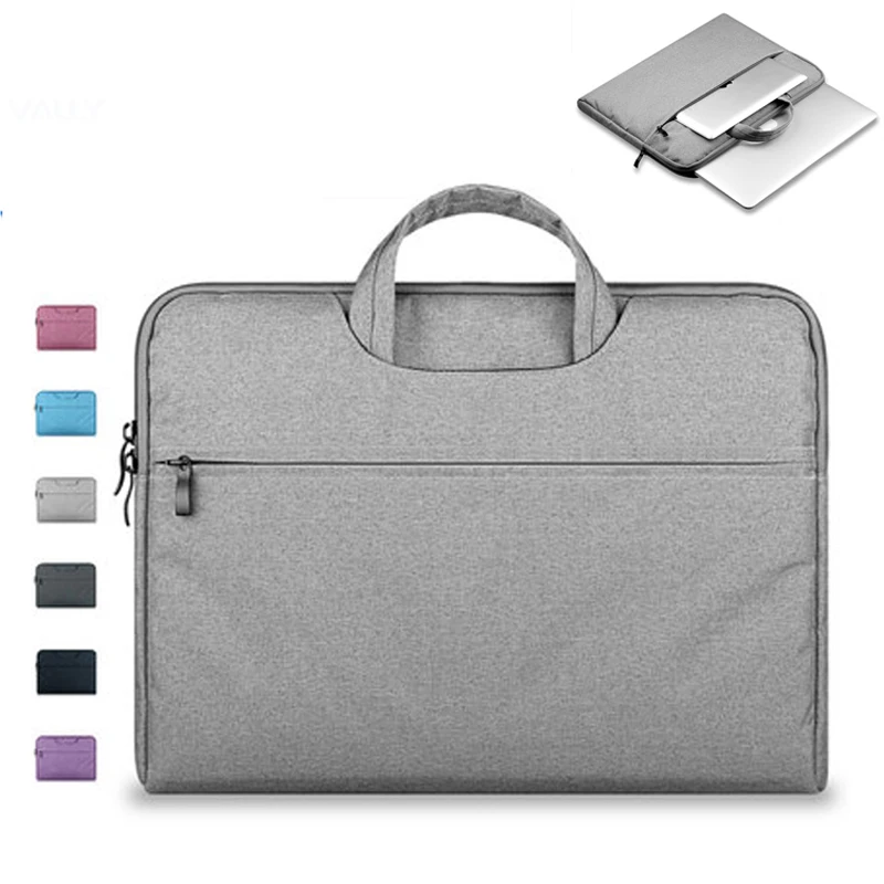 

Nylon Laptop Briefcase Notebook Computer Bag for Macbook Air 11 13 Pro Retina 13 15.4 Sleeve Case Men Women Handle Bag