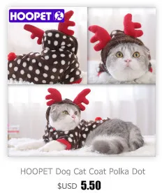 HOOPET Pet Одежда Мягкая двусторонняя коралловый флис супер милый сладкий Кот рисунком теплые продукты для ainimals