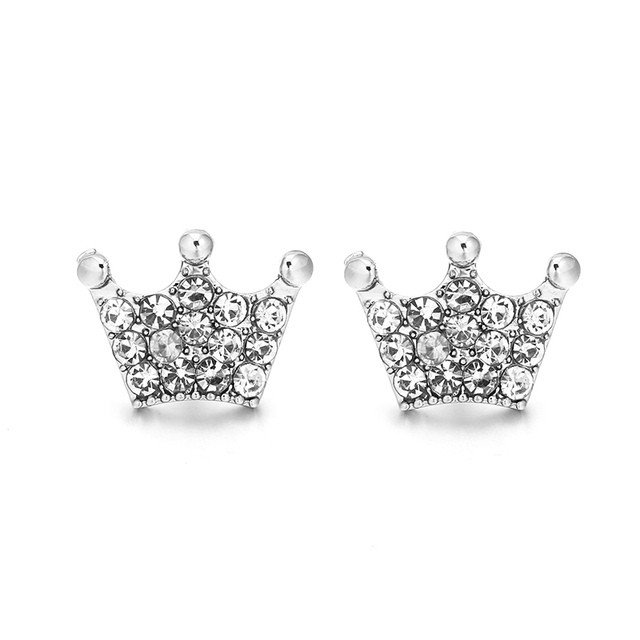 Offer 29 Styles  Infinity Stud Earring Clear CZ Fit Brand Earrings for Women Wedding Jewelry Dropshipping