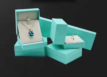 

Wholesale High - grade paper jewelry box ring necklace jewelry package