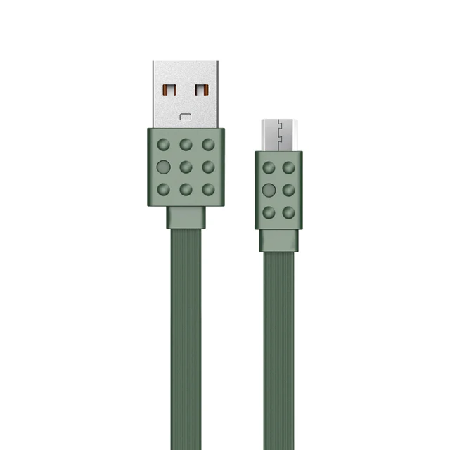 LEGO серии 1,2 м Micro USB кабель для передачи данных 2.1A Быстрая зарядка кабель передачи Зарядное устройство кабель для samsung S7 S6 для redmi Note 4x