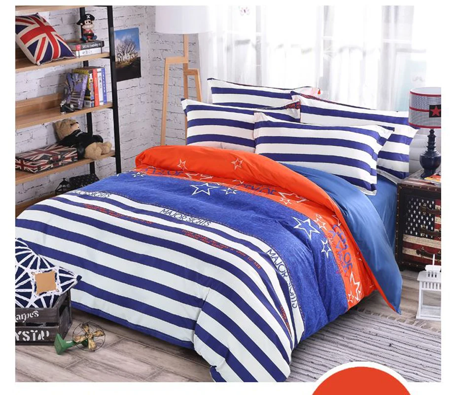 

Hot!Cotton Bedding Set Cartoon Printing Minions Mitch Bedclothes for Baby Children Kid Bed Linen Twin Full Queen Duvet Cover Set
