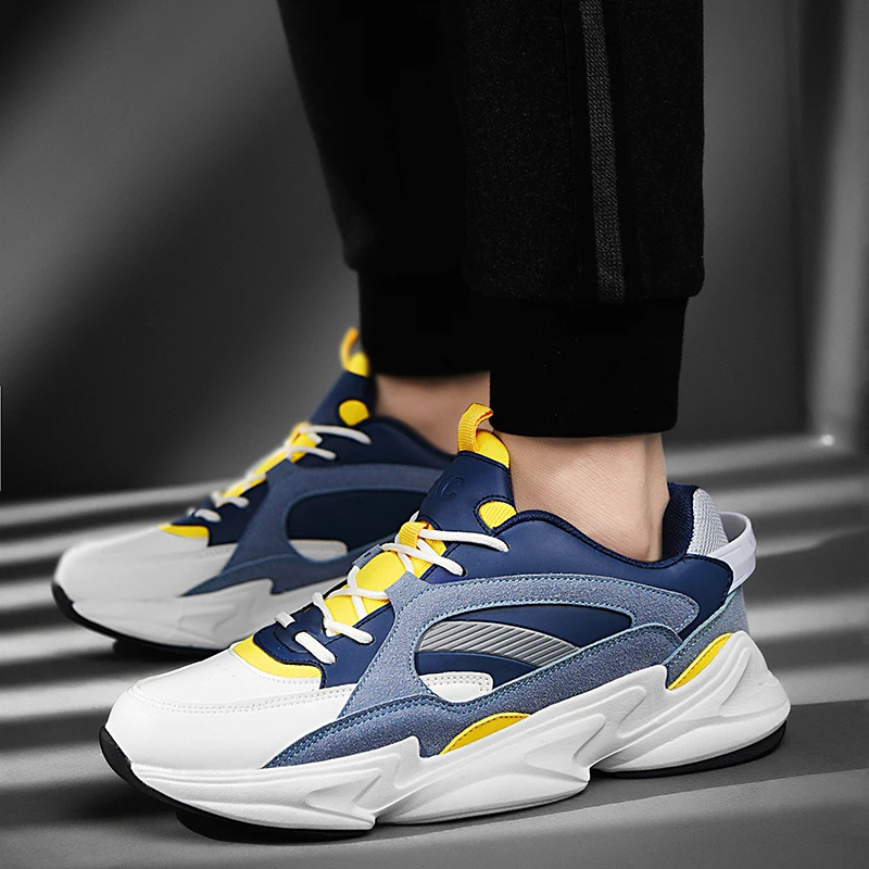

2019 male summer breathable tide shoes small white sneakers mesh shoes