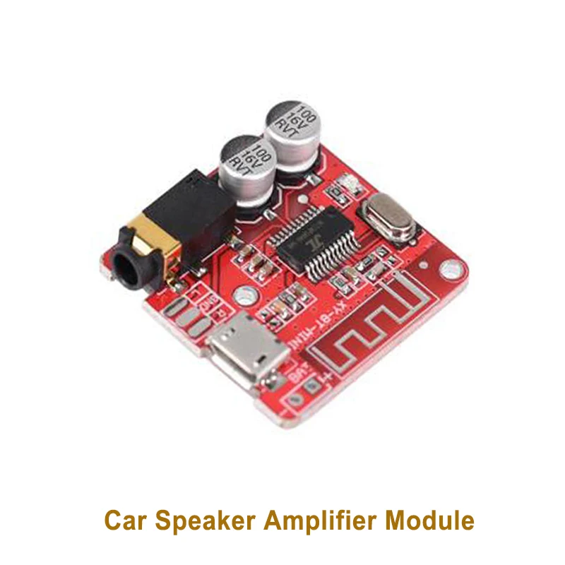 

Bluetooth Decoder Board MP3 Lossless Car Speaker Amplifier Modified Bluetooth 4.1 Circuit Board XY-BT-Mini