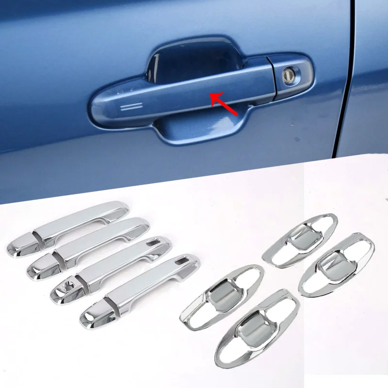 Подходит для Subaru Forester SK дверная ручка из АБС-покрытия накладка на ручку ручки для автомобильных дверей накладка Отделка пайетками внешние аксессуары