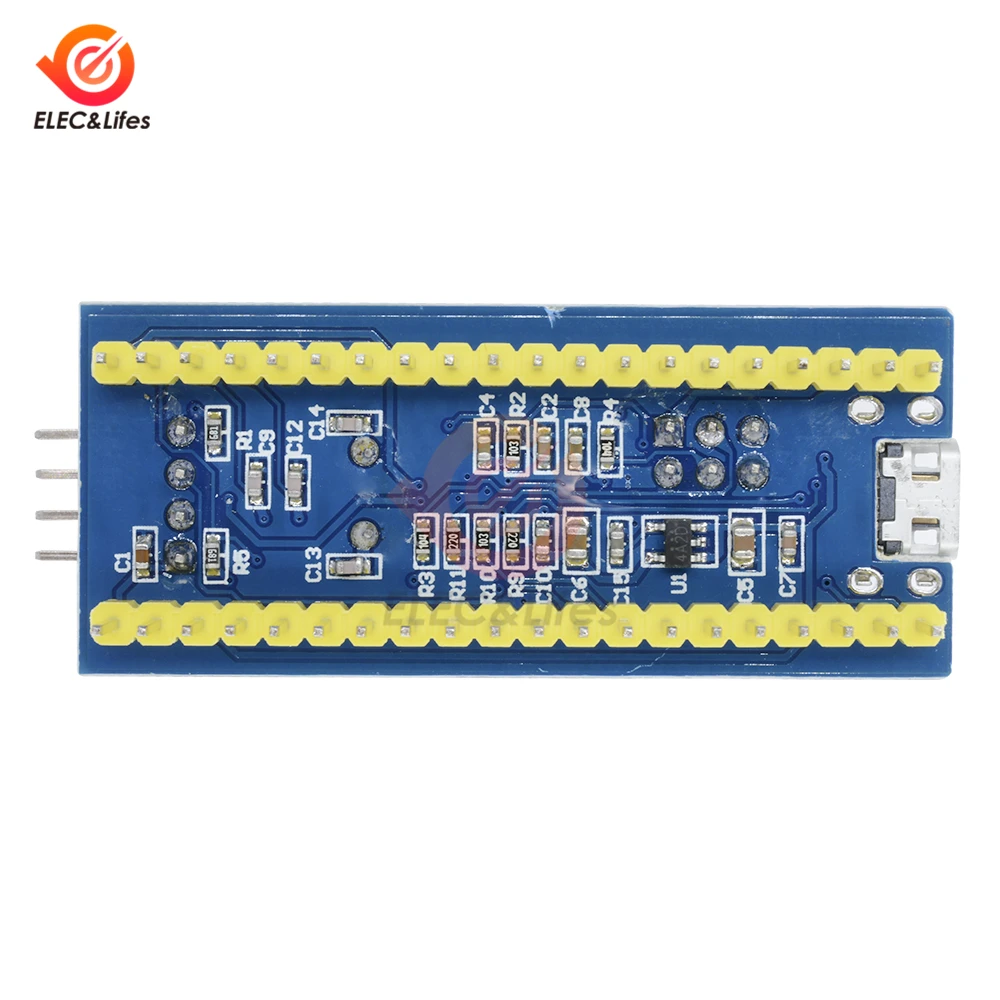 1 шт. Micro USB STM32F103C8T6 IC ARM STM32 Cortex-M3 Минимальная плата развития системы модуль smt32 для Arduino мини-Системная плата