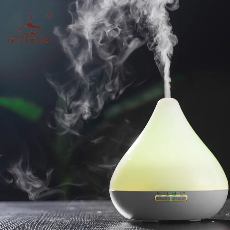 

GX.Diffuser Essential Oil Aroma Diffuser LED Light Aroma Humidifier Aromatherapy Humidifiers Air Purifier Essential Oil Burner