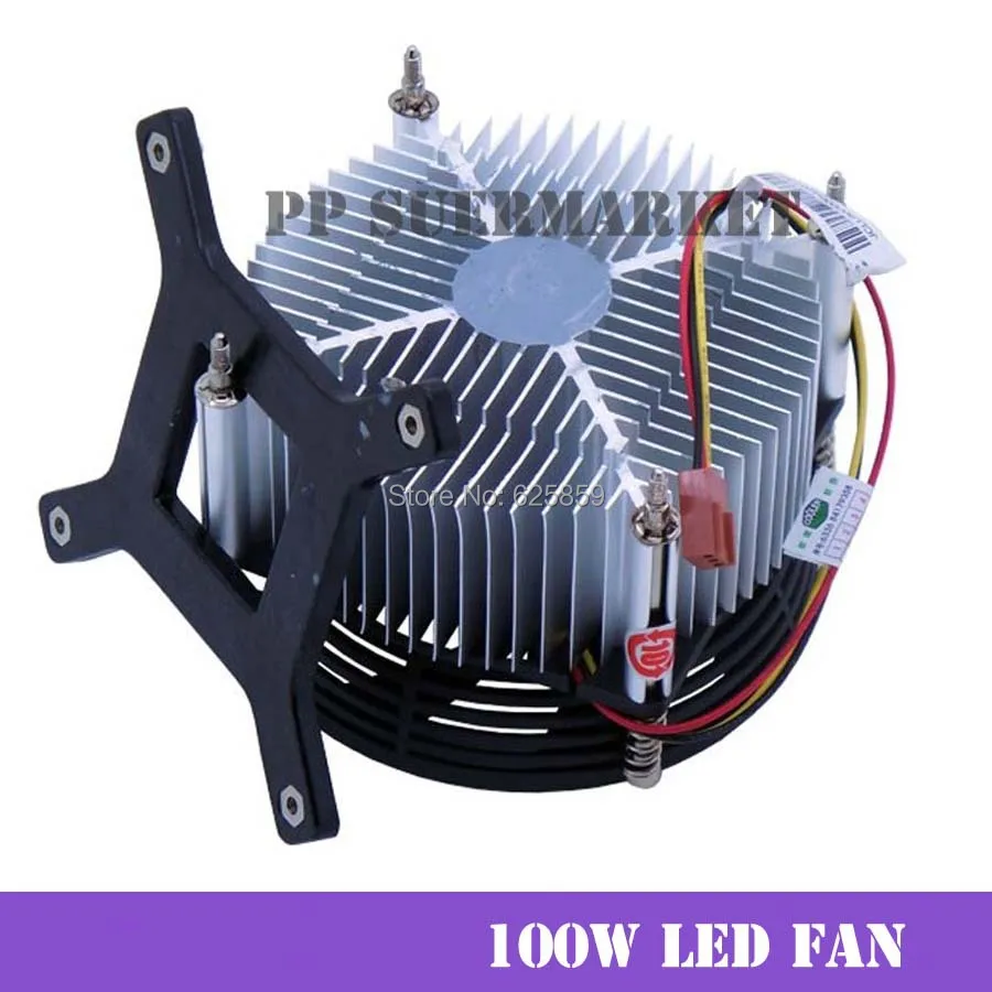 

Free shipping 100W 150W High Power Led Aluminium Heat Sink Cooling Fan