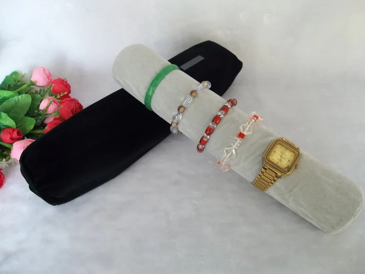 Super Jewelry Display Rolls Travel Portable Organizer Pouch Props For