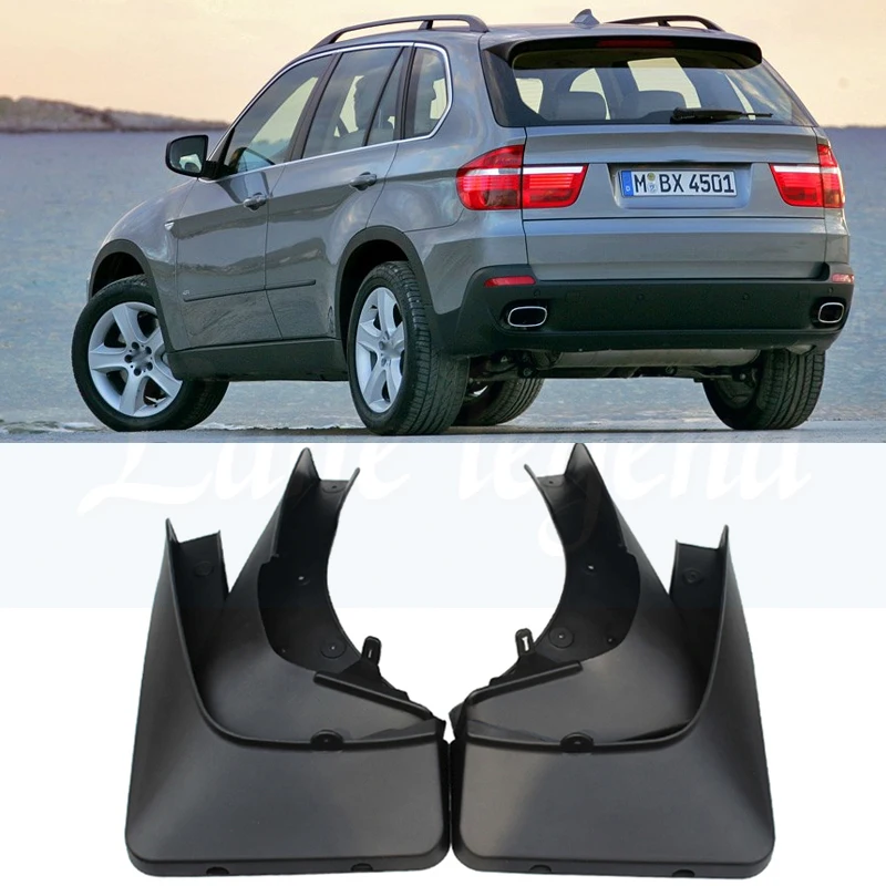 BMW X5 E70 Genuine Wide Wheel REAR MUD FLAPS Splash Guard Fender Flap Guards SET BMW X5 E70 Genuine Wide Wheel REAR MUD FLAPS Splash Guard Fender Flap Guards SET
