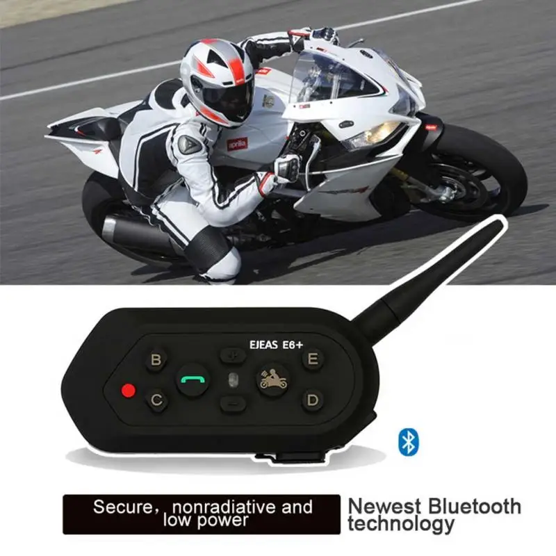 

With Handle Portable Bluetooth Full Duplex 6 People Switch Interphone Outdoor