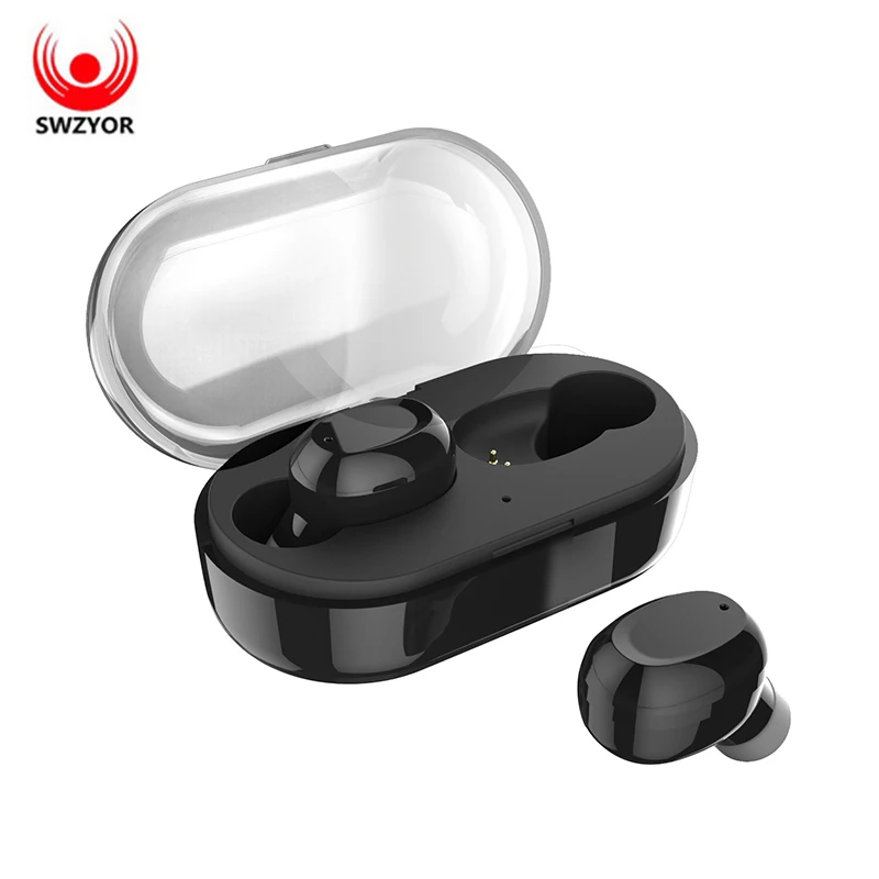 

SWZYOR T6 TWS Bluetooth Earphones Wireless In-ear Earbuds IPX7 Waterproof Stereo Earphone With Mic Charger Box For Xiaomi Airdot