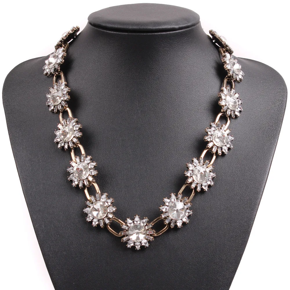 2019 New Fashion Necklace Collar Necklaces & Pendants Trendy Crystal