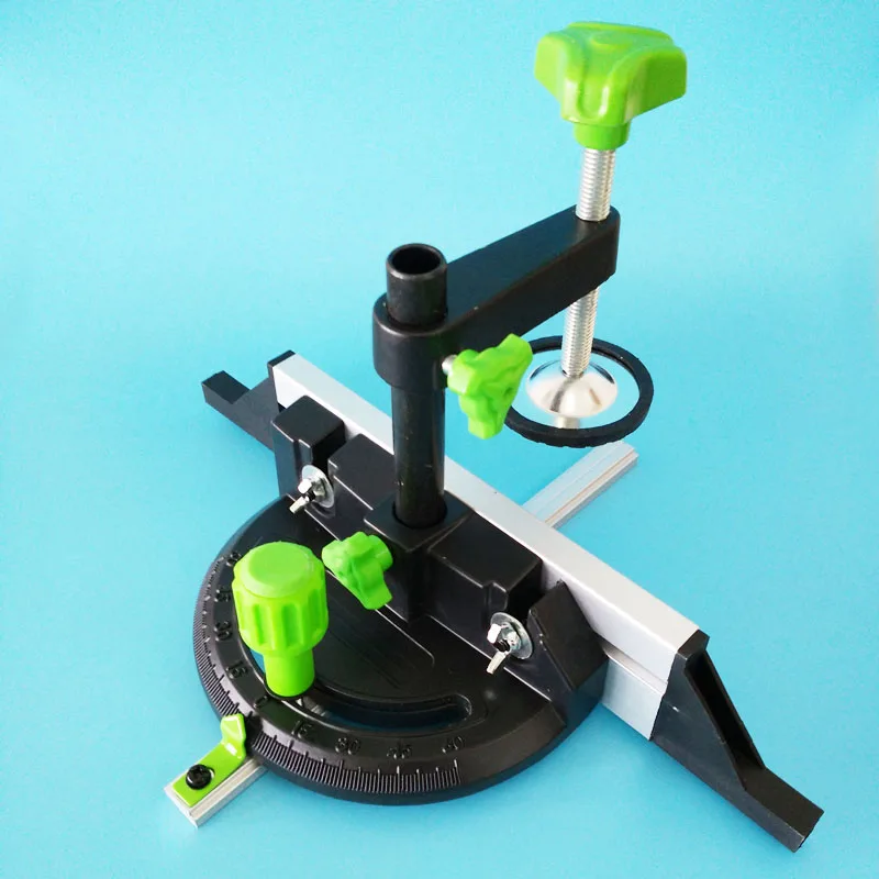 Goede Houtbewerking DIY Carpenter Tool Accessoires Mijter Gauge Kit Met Verstelbare Flip Stop Hoek Tafel Zag Pusher