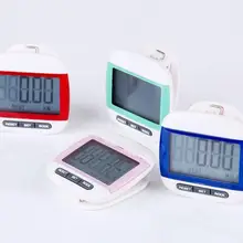 Большой экран многофункциональный шагомер открытый бег Elder Шагомер Портативный калории ходьбы мат