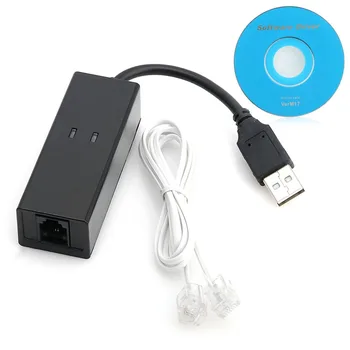 

USB 2.0 Fax 56K Modem Dial Up Internet Data Voice V90 V92 For Win 7 8 XP Linux