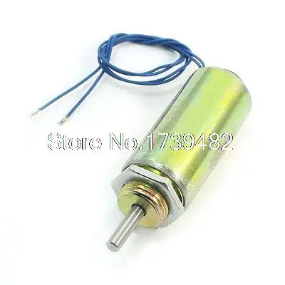 

250g Force 10mm Tubular Push Type Electric Solenoid Electromagnet 12V