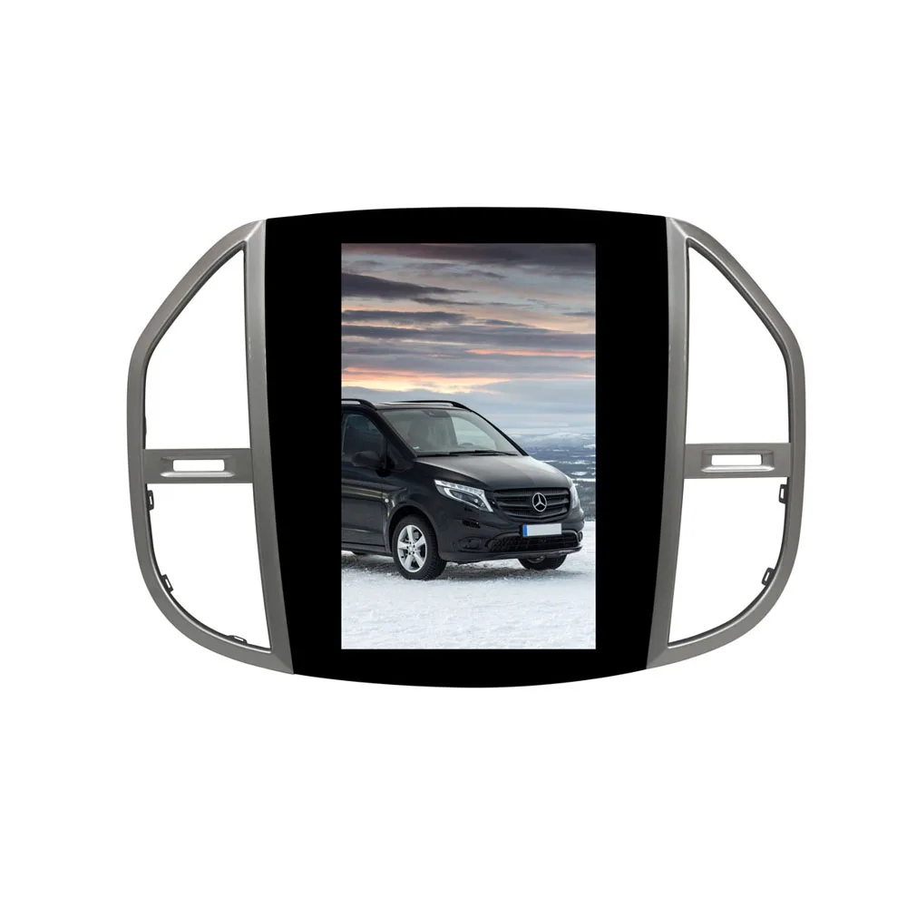 12 1 &quotТесла Тип Android Fit Mercedes-Benz VITO/Metris 2016 2017 2018 автомобильный dvd-плеер навигация GPS