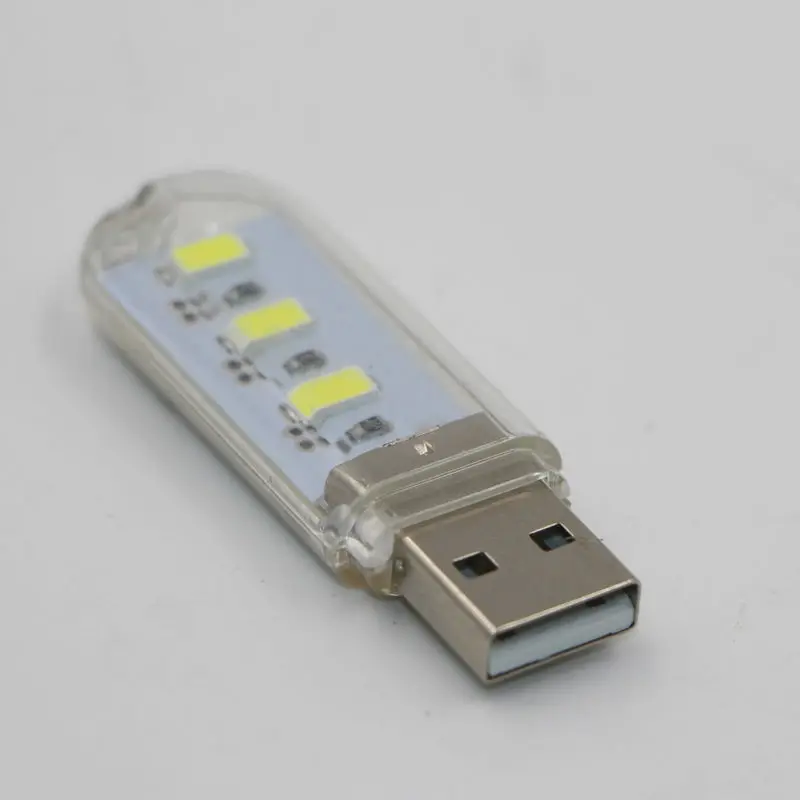 Портативный светодиодный USB ночник Viktorovna брелок для чтения настольной книги