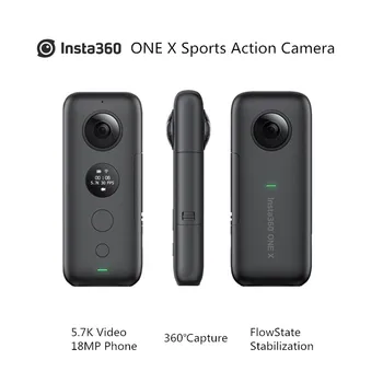 

Insta360 ONE X Sports Action Camera Insta 360 One X 5.7K VR Video Panoramic Camera For iPhone and Android